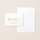 航海のいかり予約結婚テーブルの場所 箔カード (ディスプレー)