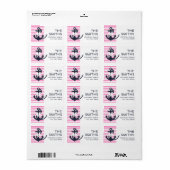 航海のいかり住所 シール (フルシート)