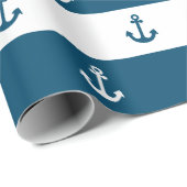 航海のいかり包装紙 ラッピングペーパー (ロールコーナー)