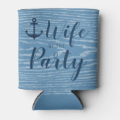 航海のいかり妻のパーティーバチェロレッテ 缶クーラー (正面)