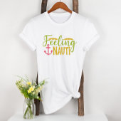 航海のいかり感じズナウティキュートおもしろい Tシャツ