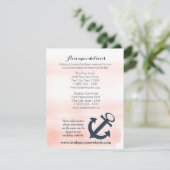 航海のいかり旅程カード セーブザデート (スタンド正面)