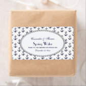 航海のいかり模様パール2H水ラベル ラベル (インサイチュ)