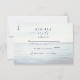 航海のいかり海水色 出欠カード