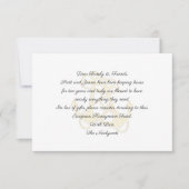 航海のいかり結婚の願い井戸カード 招待状 (正面)