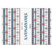 航海のいかり結婚アニバーサリーギフトアイディア テーブルクロス (正面(横))