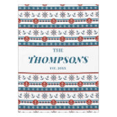 航海のいかり結婚アニバーサリーギフトアイディア テーブルクロス (正面)