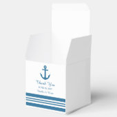 航海のいかり結婚式の引き出物ボックス フェイバーボックス (オープン)