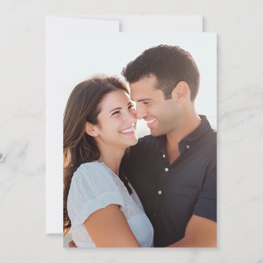 航海のいかり結婚式の日付の保存 セーブザデート (裏面)