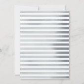 航海のいかり結婚沿岸 招待状 (裏面)