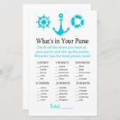 航海のいかり財布のゲームの内容 (正面/裏面)