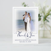 航海のいかり2写真の結婚台本ありがとう サンキューカード (スタンド正面)