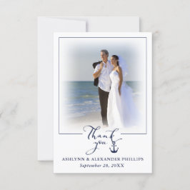 航海のいかり2写真の結婚台本ありがとう サンキューカード