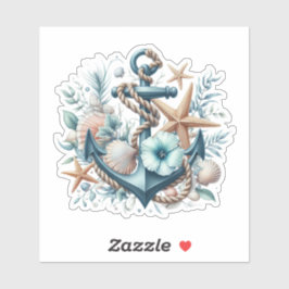 航海のいかり シール