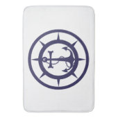 航海のいかり バスマット (正面縦)