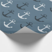 航海のいかり ラッピングペーパー (角)