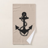 航海のいかり+ロープ | バスタオルセット (ハンドタオル)