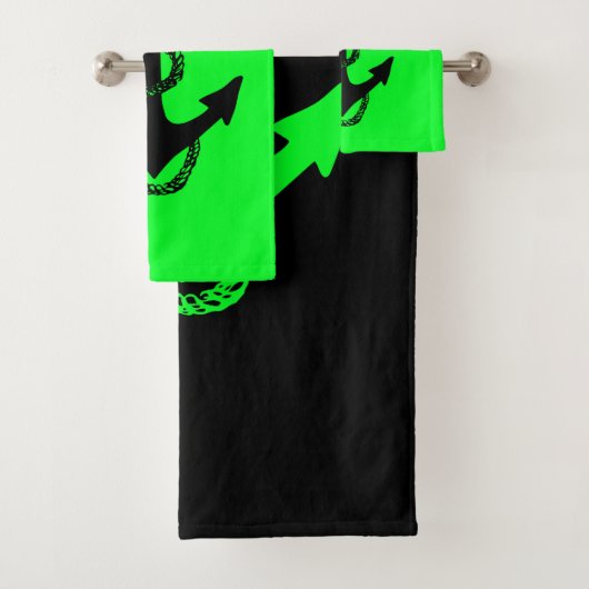 航海のいかり+ロープ | バスタオルセット (インサイチュ)