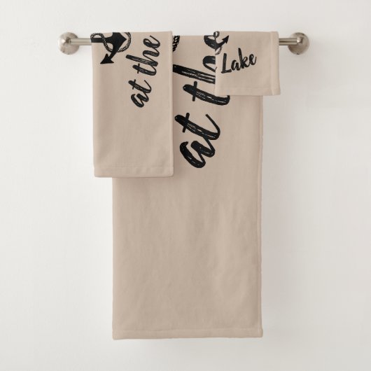 航海のいかり+ロープ | バスタオルセット (インサイチュ)