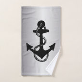 航海のいかり+ロープ | バスタオルセット (ハンドタオル)