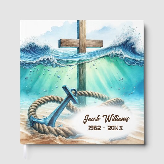 航海のいかり・十字架礼拝 ゲストブック (正面)