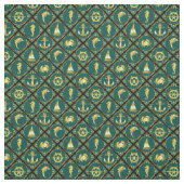 航海のいかり/帆船/車輪/灯台/イルカ ファブリック (見本)