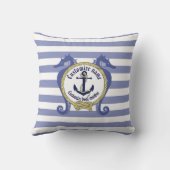 航海のいかり/結び目/シーホースカスタマイズ/名前&番号 クッション (裏面)