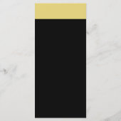 航海のいかり – 黒金ゴールド-ビーチ結婚式 メニュー (裏面)