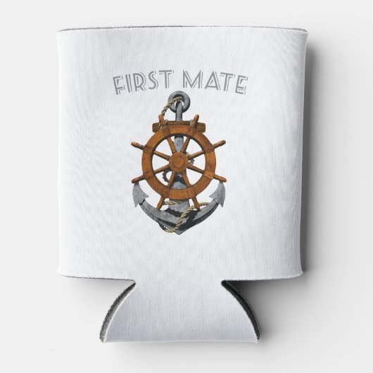 航海のいかりFirst Mate 缶クーラー (正面)