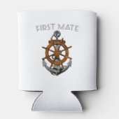 航海のいかりFirst Mate 缶クーラー (裏面)
