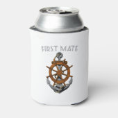 航海のいかりFirst Mate 缶クーラー (缶裏面)