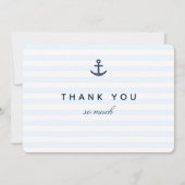 航海のお礼カード サンキューカード (正面)