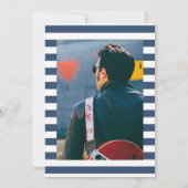 航海のお祝い・オブ・ライフ・フォト・招待状 招待状 (裏面)