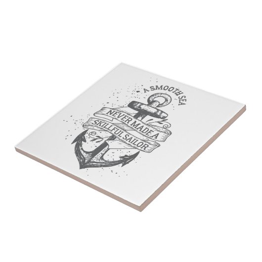 航海のでやる気を起こさせるな船員の引用文 タイル (側面)