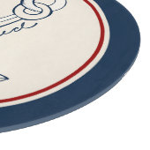 航海ので白いいかり カッティングボード (角)