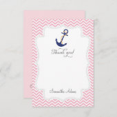 航海のないかりのサンキューカード サンキューカード (正面/裏面)