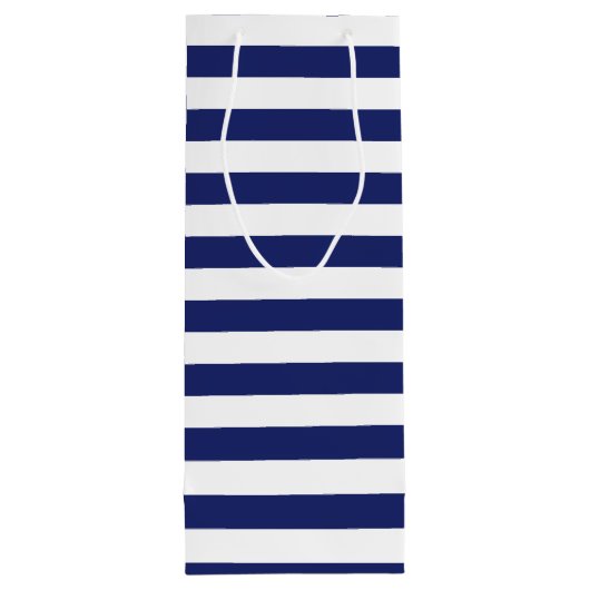 航海のないかりのパーソナライズな誕生日 ワインギフトバッグ (裏面)