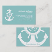 航海のないかりの名刺 名刺 (正面/裏面)