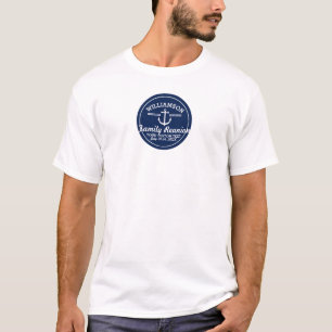 航海のないかりの家族会旅行の巡航のビーチ Tシャツ