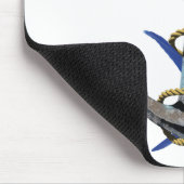 航海のないかりのSailfishの魚釣り マウスパッド (コーナー)