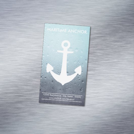 航海のないかり水は磁気を落とします マグネット名刺 (インサイチュ)