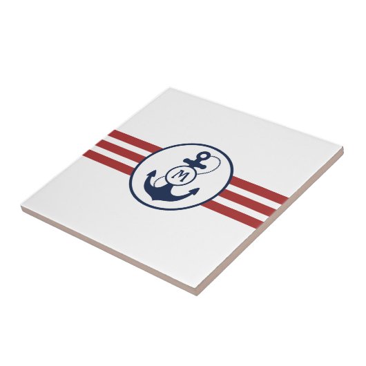 航海のないかり タイル (側面)