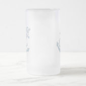 航海のないかり フロストグラスビールジョッキ (中央)