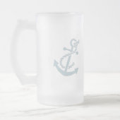 航海のないかり フロストグラスビールジョッキ (左)