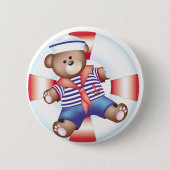 航海のなくま 缶バッジ (正面)