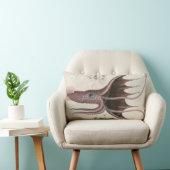 航海のなまたは海洋生物かイカまたはタコのLumbarの枕 ランバークッション (椅子)