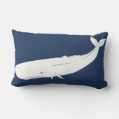 航海のなクジラのLumbarの枕 ランバークッション (裏面)