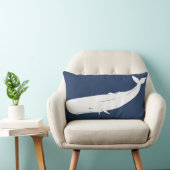 航海のなクジラのLumbarの枕 ランバークッション (椅子)