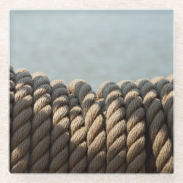 航海のなコイル ガラスコースター