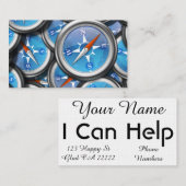 航海のなコンパスの山 名刺 (正面/裏面)